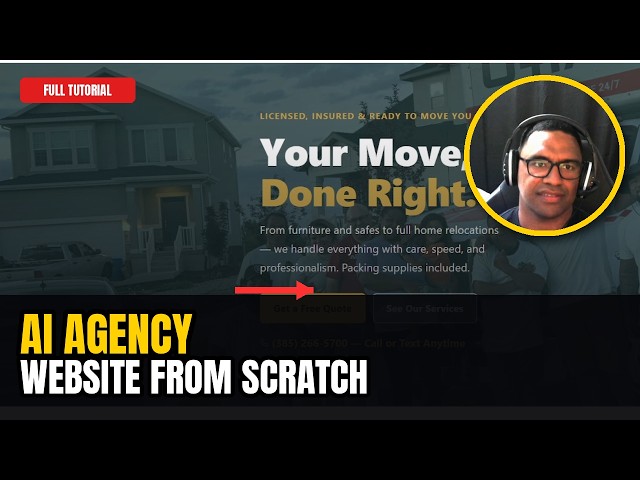 I Built a Real Website for a Real Client Using Claude AI (Full Tutorial)