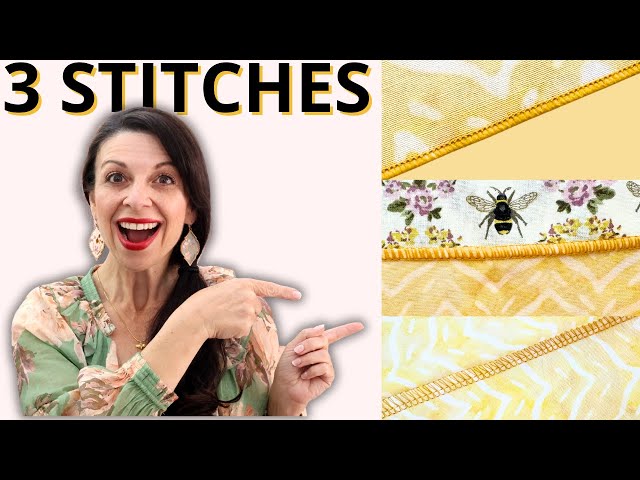 3 Serger Stitches Every Beginner Must Know (+ Sew for a Cause!)