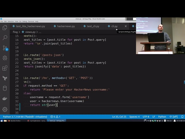 DerbyPy: Test Driven Development with Flask (By Randy Syring)