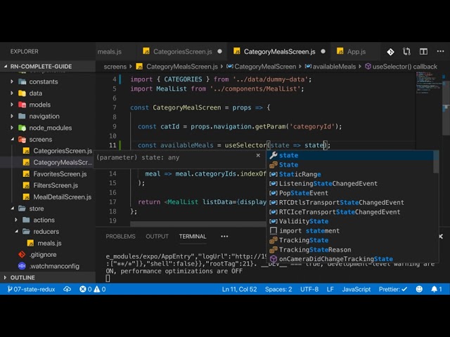 4  Selecting State Slices