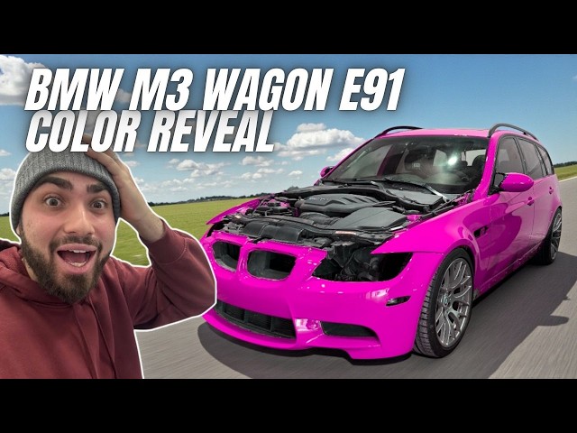 FINALLY PAINTED MY E91 M3 WAGON AFTER 3 YEARS!