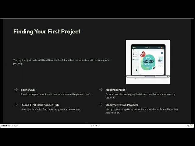 openSUSE Conference 2026 - Starting Open Source from Zero: A Beginner’s Guide for Students