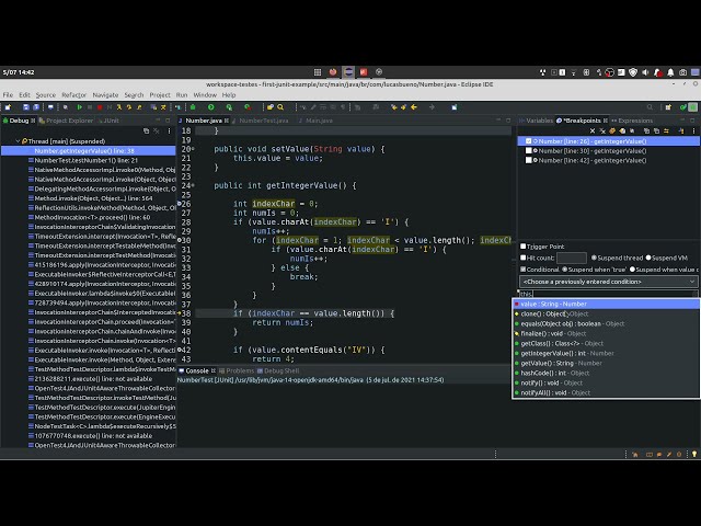 09 - Eclipse Debugger