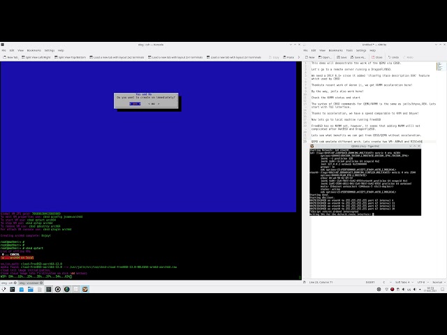 CBSD: QEMU/NVMM VM backend ( DragonflyBSD / FreeBSD )
