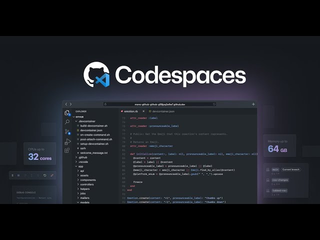 Launching my Codespace