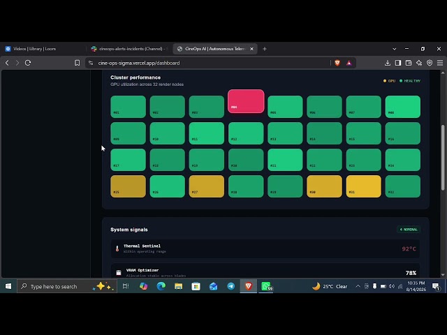 I Built an Autonomous AI Control Room That Fixes Render Crashes in 1.8 Seconds