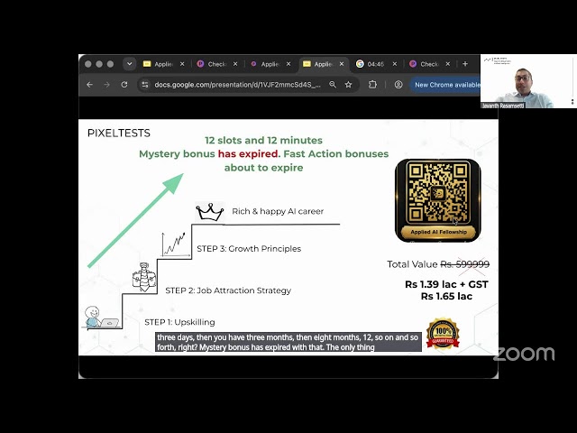 IITM Pravartak Certificate Learn to build AI Agents in 2 hours Webinar