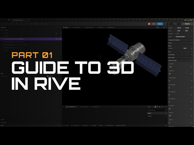 Guide To 3D in Rive - Part 01