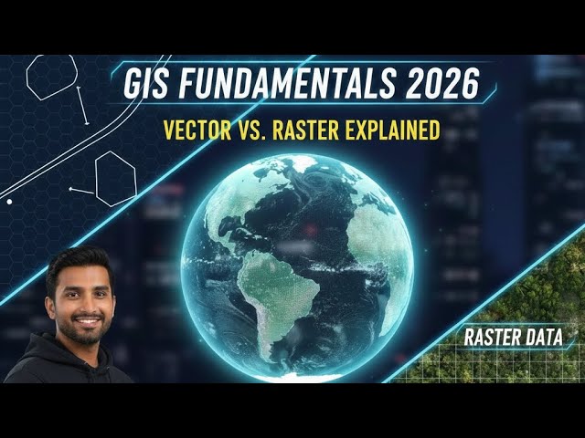 GIS Fundamentals 2026: Master Spatial Data Types in 10 Minutes 