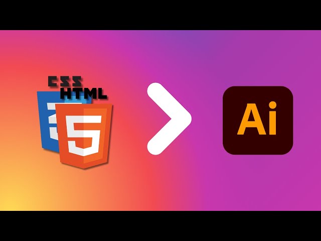 CSS is BETTER Than Illustrator?