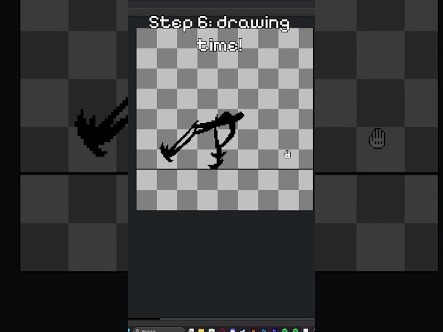 How I created this cute lil monstrosity?#pixelart #art #pixel #drawing #aseprite #tutorial