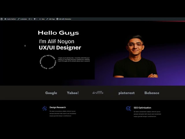 Build a Professional Portfolio Website Step-by-Step | Easy Web Development Tutorial #WebDevelopment