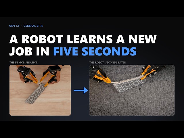 robots can one-shot tasks now when shown an example (training data changes forever)