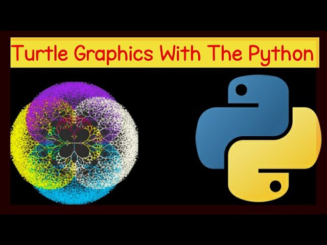 Turtle Graphics in Python|Turtle graphics with the Python programming language@mastermindcoding987