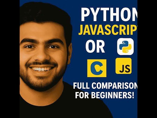 Python vs JavaScript vs C: Ultimate Comparison for Beginners (2025) | @CodeWithHarry @freecodecamp