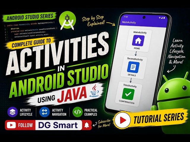 Activity Lifecycle in Android Studio using JAVA for Beginners.