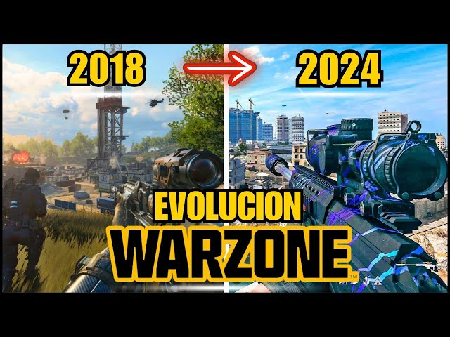 The EVOLUTION of WARZONE (2018 - 2024)