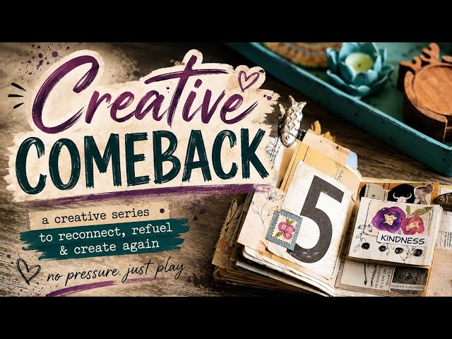 Turning Forgotten Supplies Into a Beautiful Journal