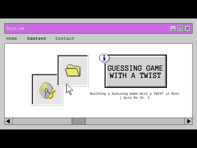 Building a Guessing Game With a TWIST in Rust | Byte Me Ch. 2