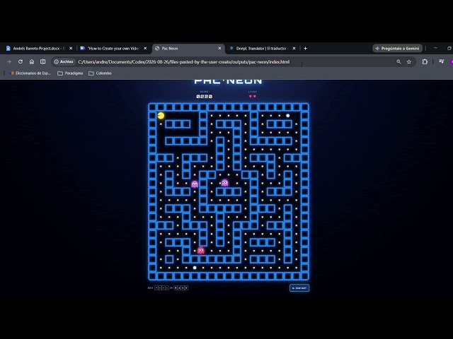 How to Create your own Video Game with Codex AI