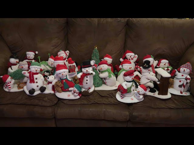 Hallmark Snowmen, Entire Collection from 2003-2018