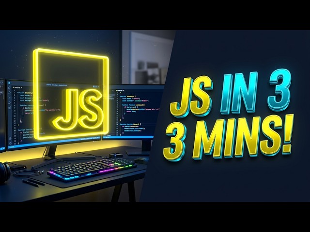 JavaScript Full Course in 3 Minutes Zero to Hero