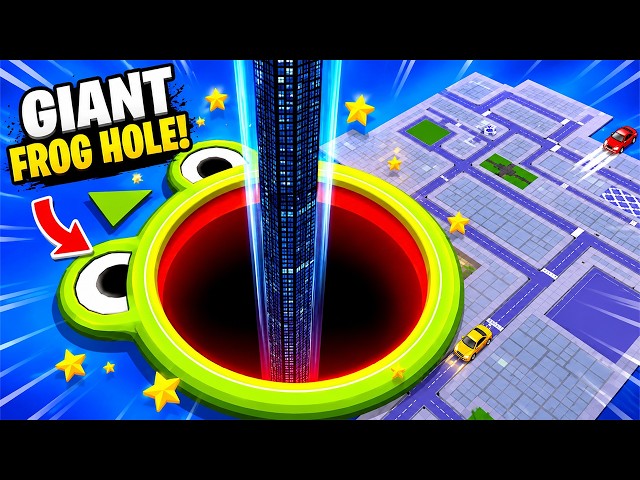Hole.io 🕳️ Gameplay Walkthrough Tutorial Hole Evolution New Mobile Game (Android,iOS)