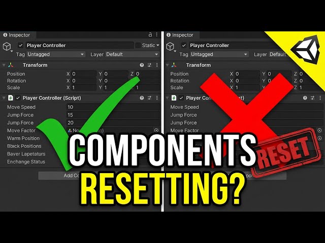 Unity Components Keep Resetting? Here's What's Happening!