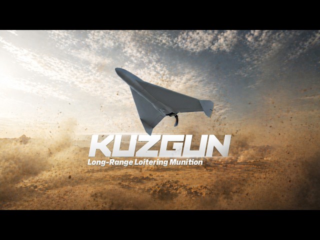 STM KUZGUN | Long-Range Loitering Munition System