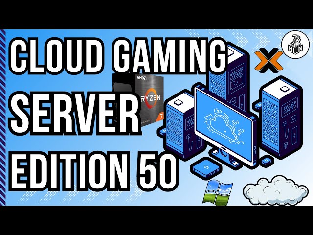 Home Cloud Gaming Server Edition #50 (Ryzen 7 5700X & MSI RTX 3050)