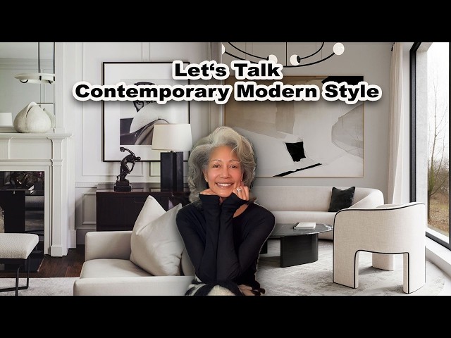 STUNNING Contemporary Modern Style Made Easy with These 4 Expert Tips