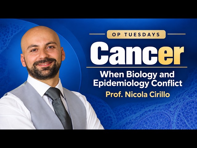 Reconciling the Pathophysiology and Epidemiology of Cancer #OralPathology360