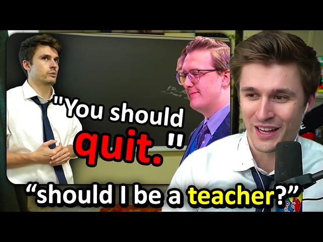 REAL Teacher Reacted to My Streamer University Class