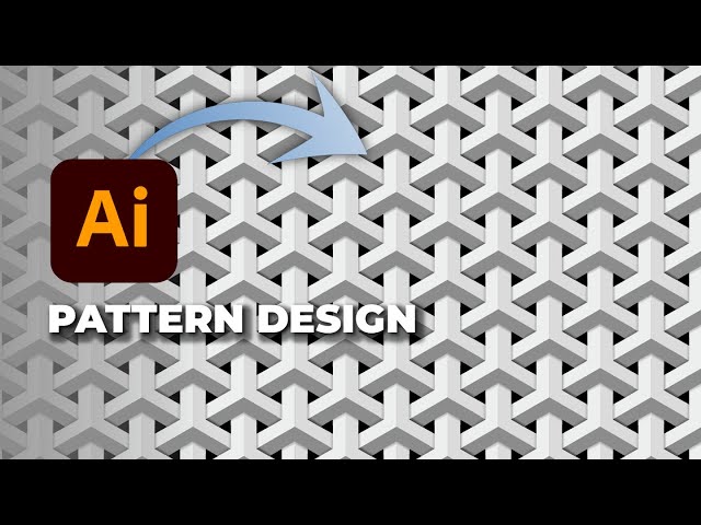Create Stunning Seamless Geometric Pattern in Adobe Illustrator | AI Pattern Design Tutorial