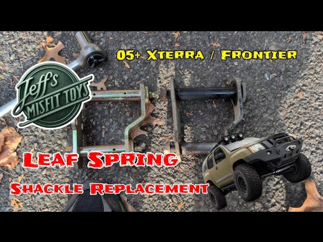 DIY Leaf Spring Shackle Removal and Replacement - 2005+ Nissan Xterra and Frontier 
