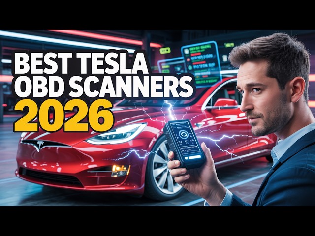 ⚡ Top 7 Best OBD Scanners for Tesla in 2026 🚗 Ultimate Diagnostic Tools!