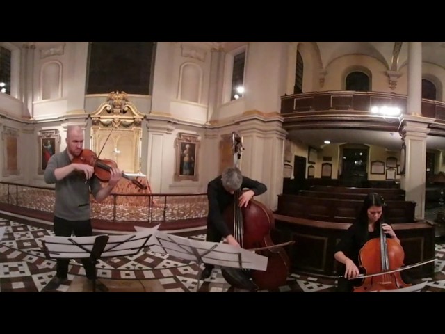 Enrique Galassi and Tango Strings - Contrabajeando, by Astor Piazzolla - 360 Video and Audio