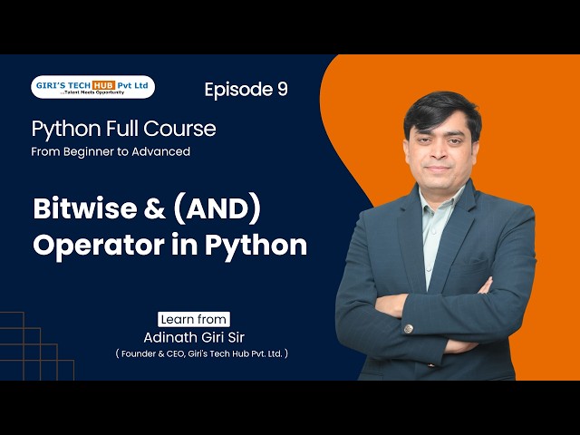 Bitwise AND Operator in Python | (&) Explained with Examples