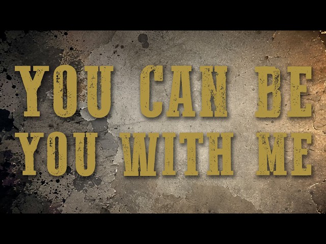 Citizen Soldier - You Can Be You With Me  (Official Lyric Video)