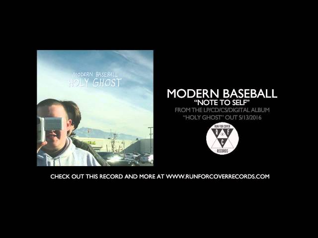 Modern Baseball - "Note to Self" (Official Audio)