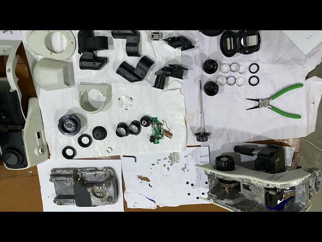 Restoration of microscope 🔬🪛🦠  Olympus CX 23