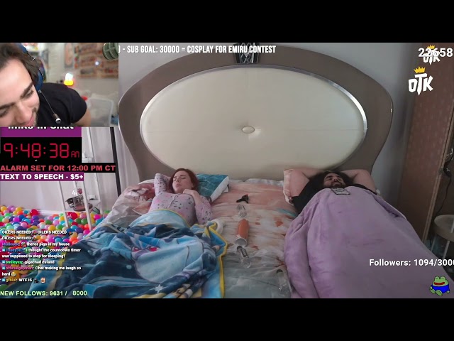 Mizkif Reacts to Esfand And Amouranth Sleeping Together