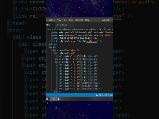 HTML CSS JavaScript Clock Project | Amazing Analog & Digital Clock | Part 05