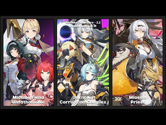 Zenless Zone Zero: Patch 2.2: Deadly Assault III 9 Stars