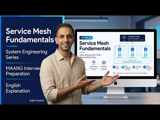 Episode 26: Service Mesh Fundamentals | System Design Fundamentals | English