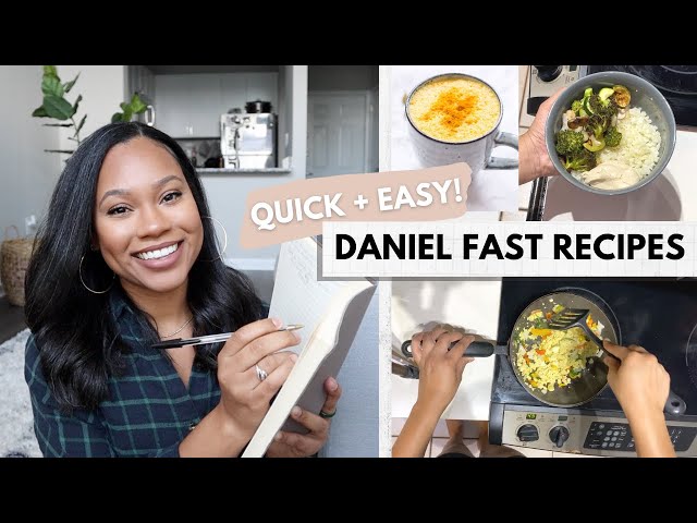 Recetas, pasajes bíblicos y consejos para el ayuno de Daniel | Melody Alisa