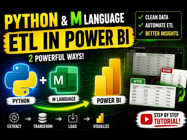Advanced ETL in Power BI: Combining Python Scripts and M Language in Power Query