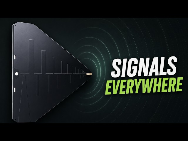 I Used a Log Periodic Antenna to Find Nearby Signals