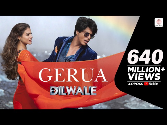 Gerua - Shah Rukh Khan | Kajol | Dilwale | Pritam | Arijit Singh | Antara Mitra