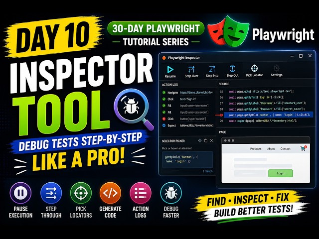 Playwright Inspector Tutorial: How to Debug Tests Step-by-Step